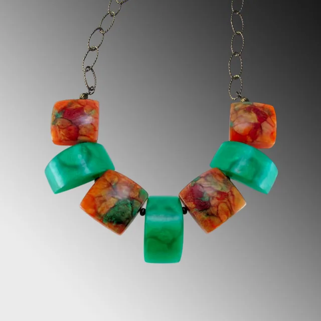 Fractured Monolith necklace FMSA8