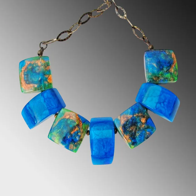 Fractured Monolith necklace FMSA12