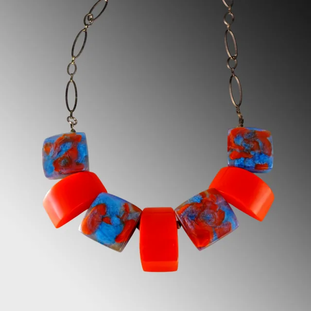 Fractured Monolith necklace FMSA9