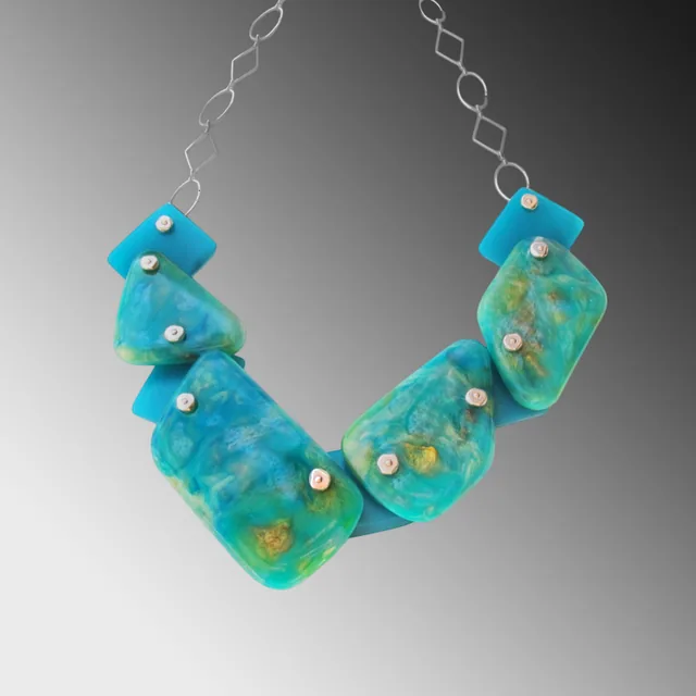 Fractured Monolith necklace FMIM3