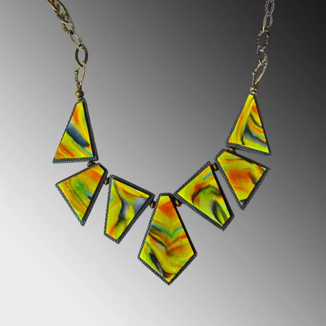 Composed Planes necklace CPRS17
