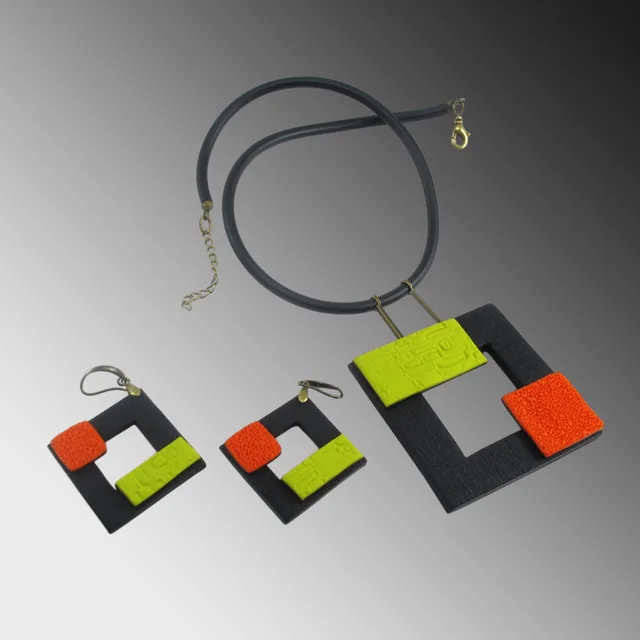 Composed Planes necklace CPMD11