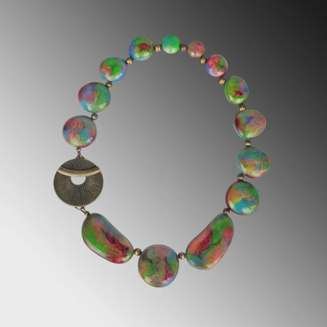 Curved Resonance necklace CRUR5