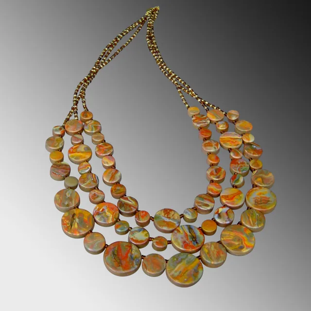 Curved Resonance necklace CRSC14