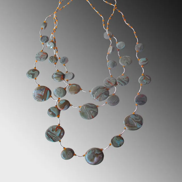 Curved Resonance necklace CRSC15